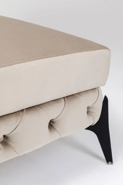 KARE Design Hocker Bellissima Velvet Taupe 80cm Sale