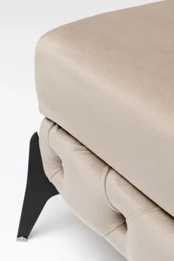 KARE Design Hocker Bellissima Velvet Taupe 80cm Sale
