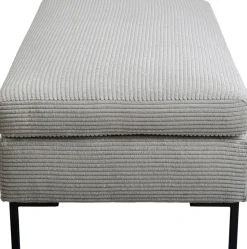KARE Design Hocker Gianni Cord Grey Hot