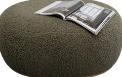 KARE Design Hocker Pebble Boucle Olive 81cm Online