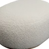 KARE Design Hocker Pebble Boucle White 81cm Outlet