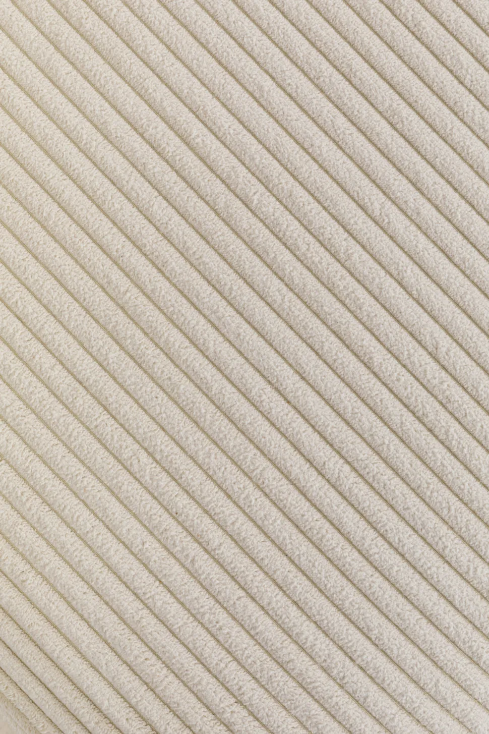 KARE Design Hoekbank Infinity Ottomane Cord Cream Left Store