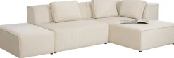KARE Design Hoekbank Infinity Ottomane Cord Cream Right Best Sale