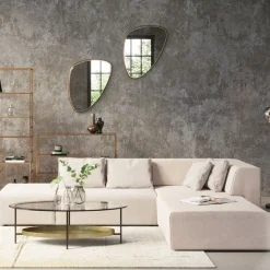 KARE Design Hoekbank Infinity Ottomane Crème Rechts Clearance