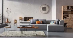 KARE Design Hoekbank Infinity Ottomane Grijs Rechts Outlet