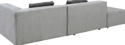 KARE Design Hoekbank Infinity Ottomane Grijs Rechts Outlet