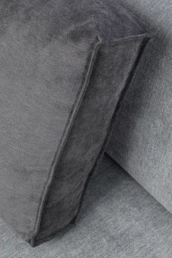 KARE Design Hoekbank Infinity Ottomane Grijs Rechts Outlet
