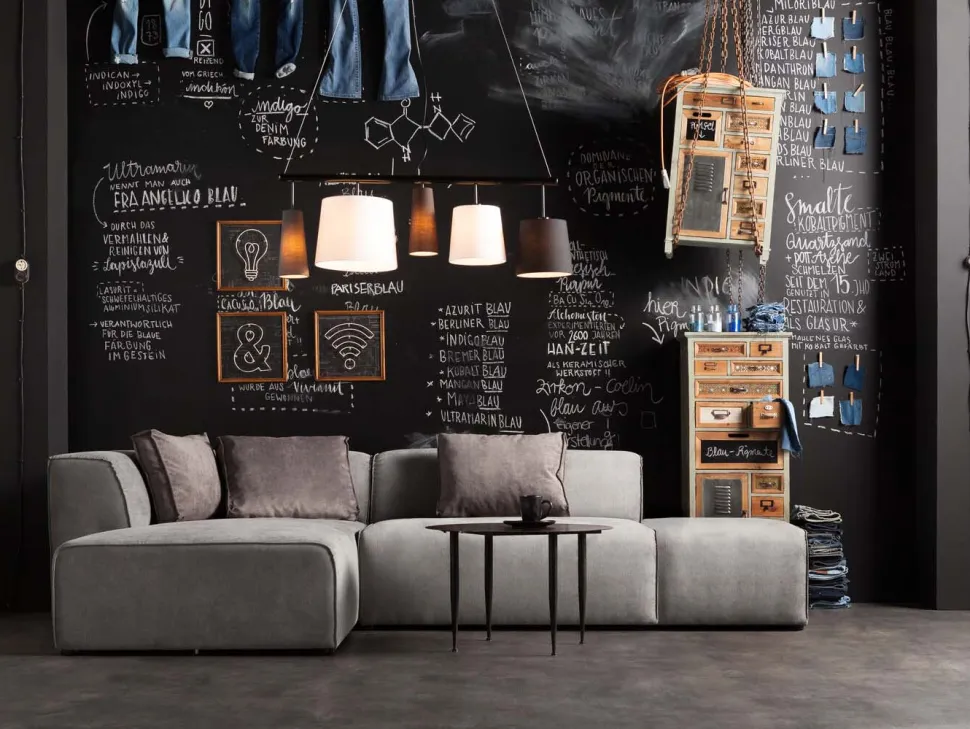 KARE Design Hoekbank Infinity Ottomane Grijs Links Store