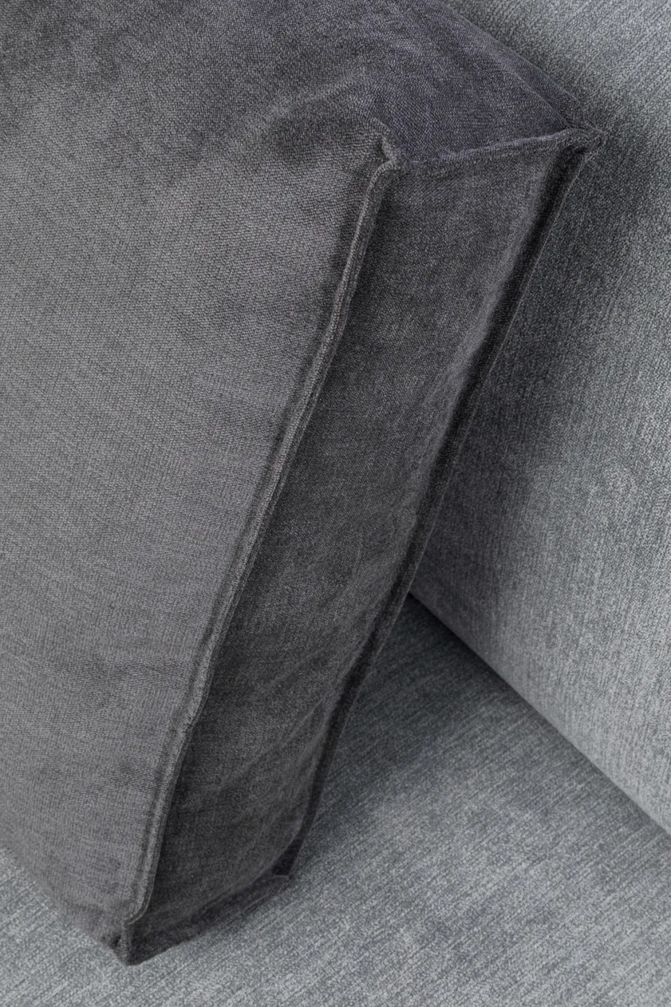 KARE Design Hoekbank Infinity Ottomane Grijs Links Store