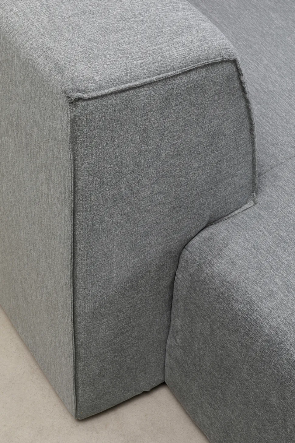 KARE Design Hoekbank Infinity Ottomane Grijs Links Store