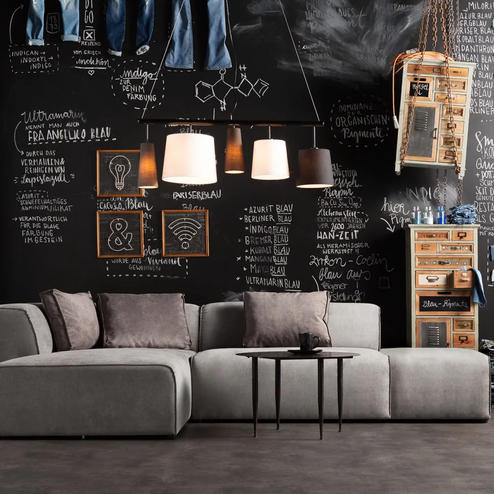 KARE Design Hoekbank Infinity Ottomane Grijs Links Store