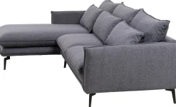 KARE Design Hoekbank Monza Left Grey 296cm Clearance