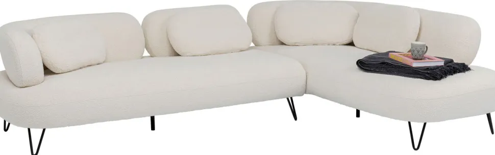 KARE Design Hoekbank Peppo Wit 286cm Flash Sale