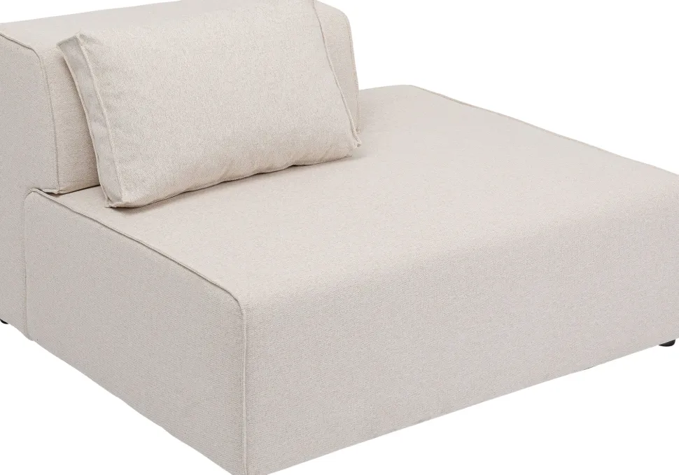 KARE Design Infinity Ottomane Semi Elements Cream Right 120cm Cheap