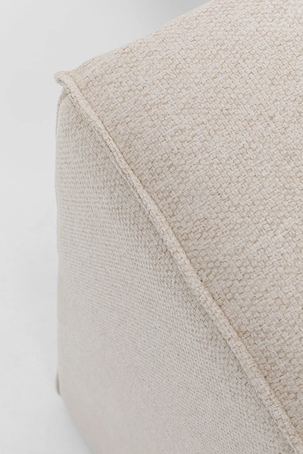 KARE Design Infinity Ottomane Semi Elements Cream Right 120cm Cheap