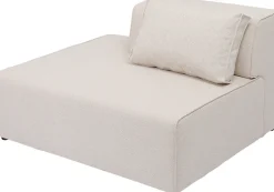 KARE Design Infinity Ottomane Semi Elements Cream Left 120cm Fashion