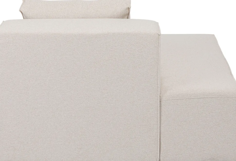 KARE Design Infinity Ottomane Semi Elements Cream Left 120cm Fashion