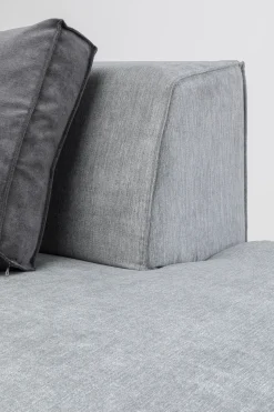 KARE Design Infinity Ottomane Semi Elements Grijs Rechts Clearance