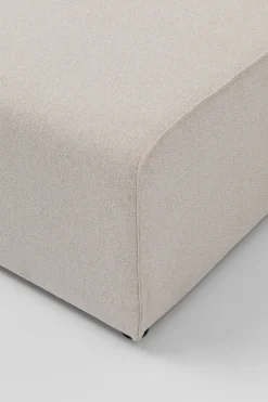 KARE Design Infinity Pouff Elements Cream 80x100cm Outlet