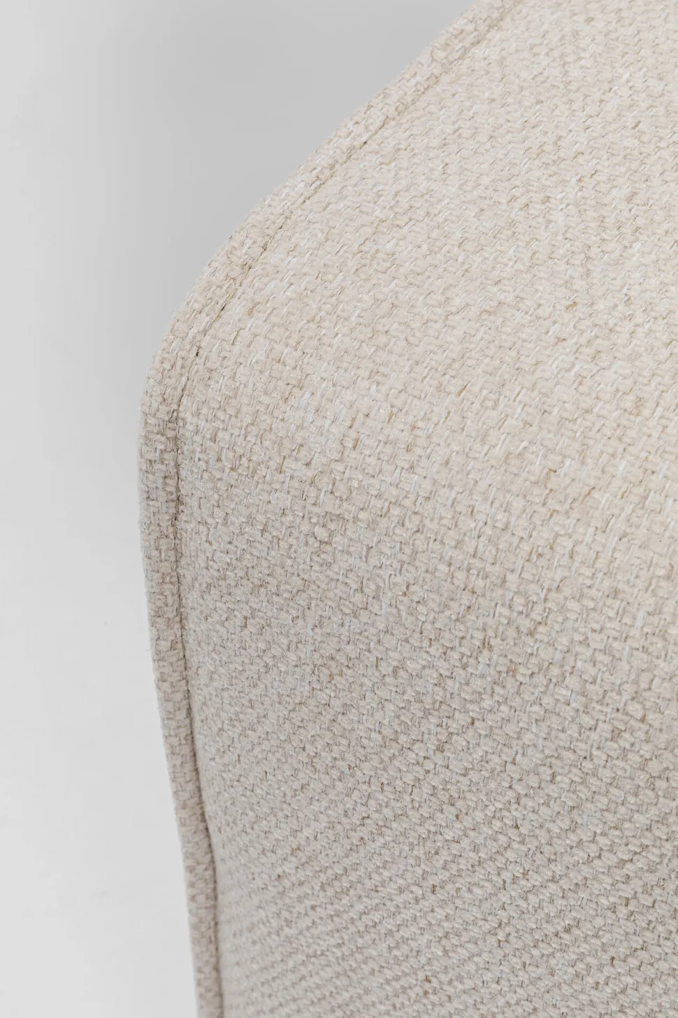 KARE Design Infinity Pouff Elements Cream 80x100cm Outlet