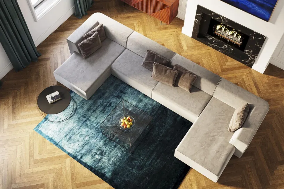 KARE Design Infinity Twee-Zits Elements Grijs 120cm Discount