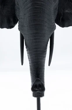 KARE Design Kandelaar Elephant Head Black 49cm Sale