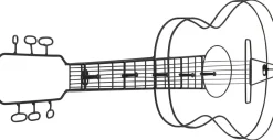 KARE Design Kapstok Guitar 81cm Discount