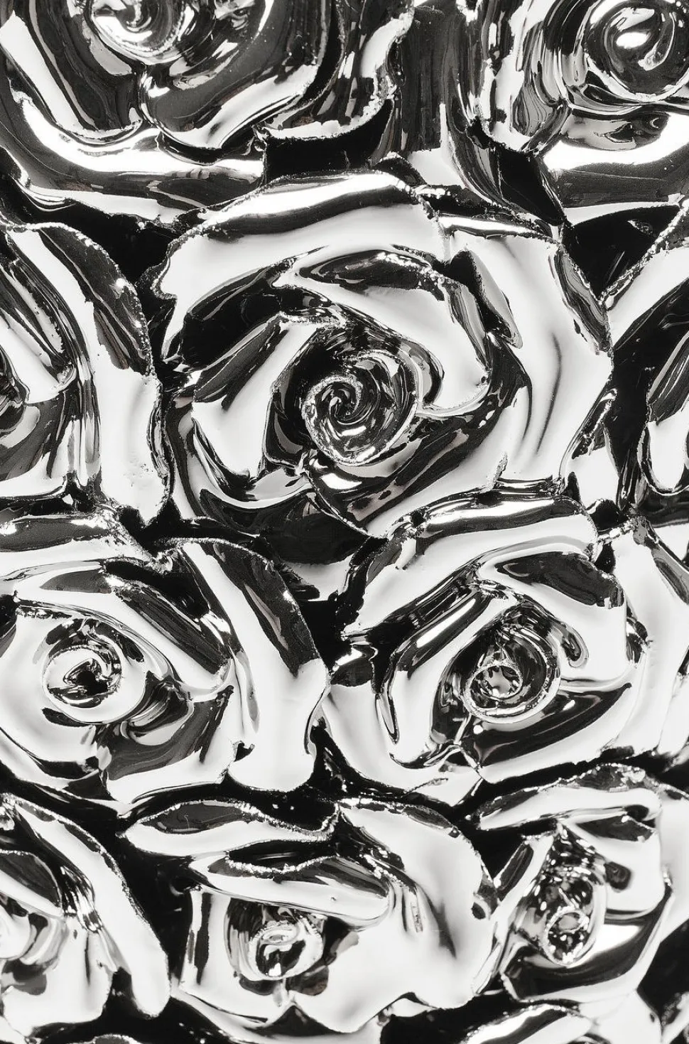 KARE Design Kare Vaas Rose Multi Chroom Klein Store