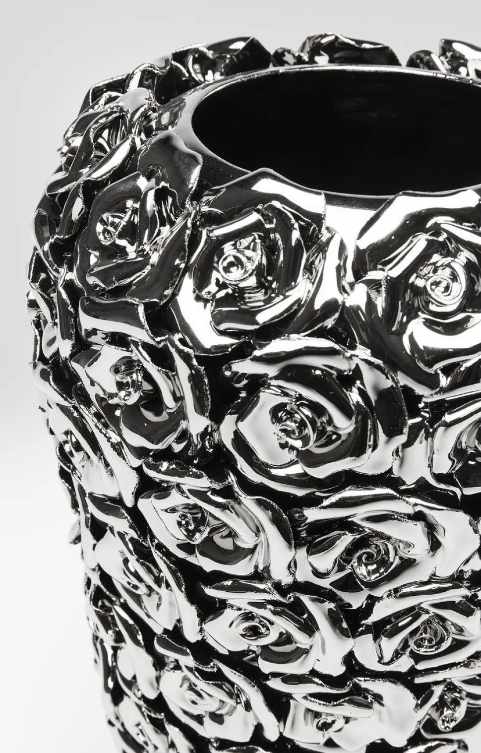 KARE Design Kare Vaas Rose Multi Chroom Klein Store