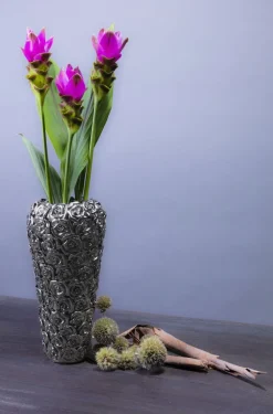 KARE Design Kare Vaas Rose Multi Chroom Klein Store