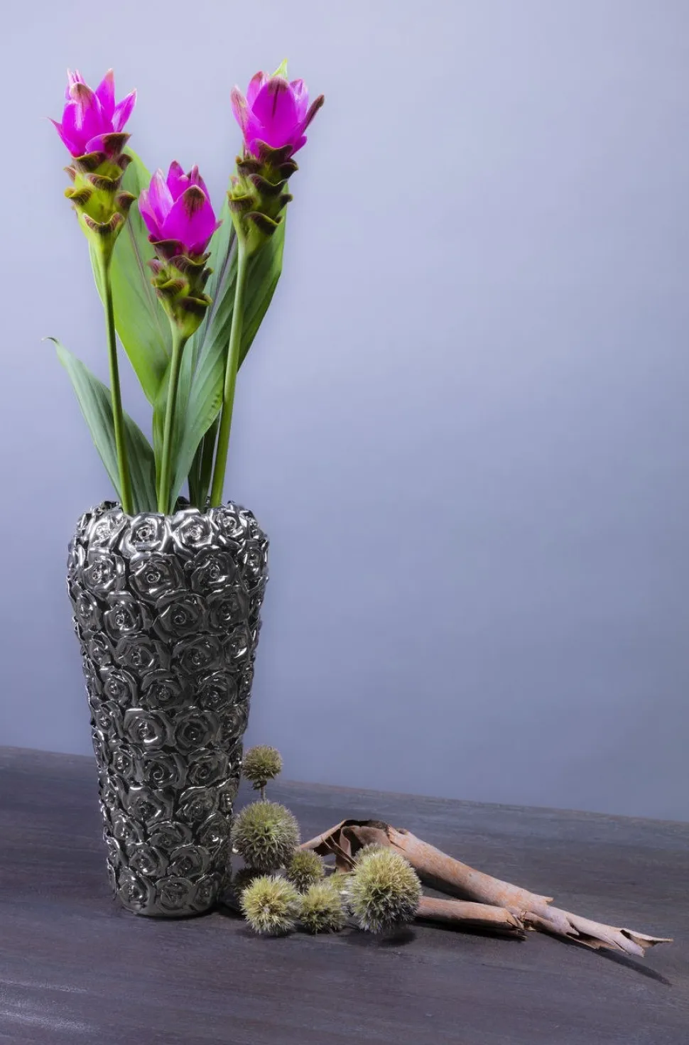 KARE Design Kare Vaas Rose Multi Chroom Klein Store