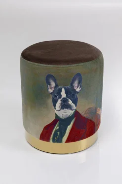 KARE Design Kruk Cherry Mr. Dog Brass Ø32cm Shop