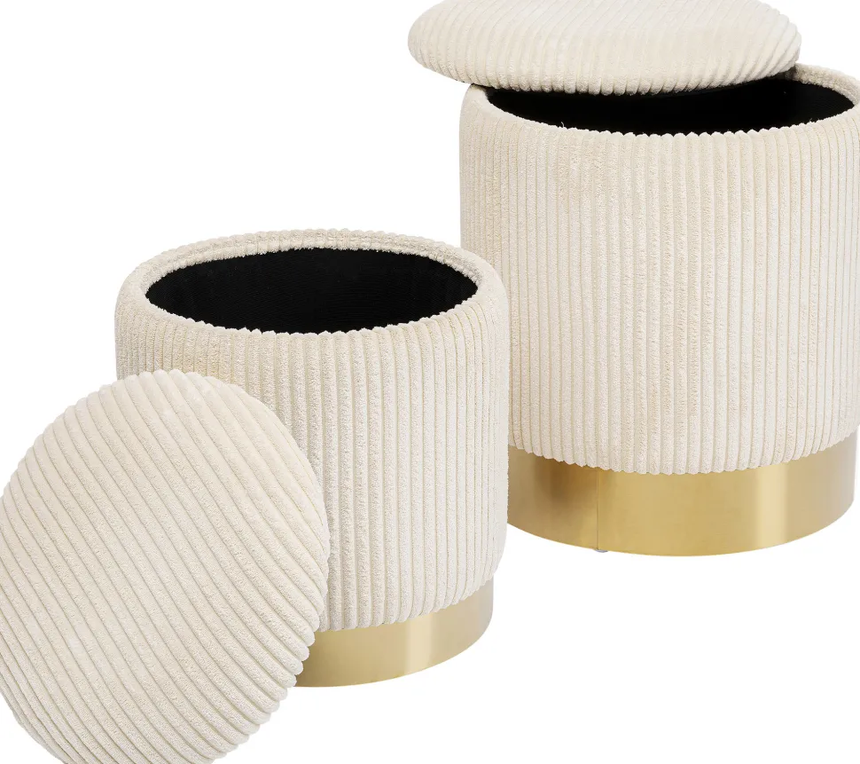 KARE Design Kruk Plush (Set Van 2) Cheap