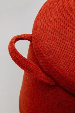 KARE Design Kruk Thimble Storage Rood Ø51cm Online
