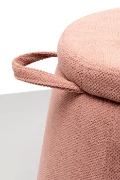 KARE Design Kruk Thimble Storage Roze Ø51cm Hot