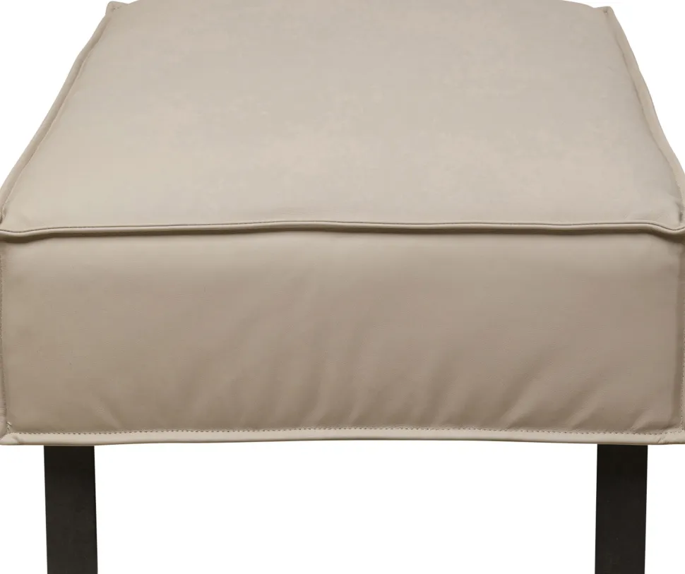 KARE Design Kruk Victor Leather Grey Hot