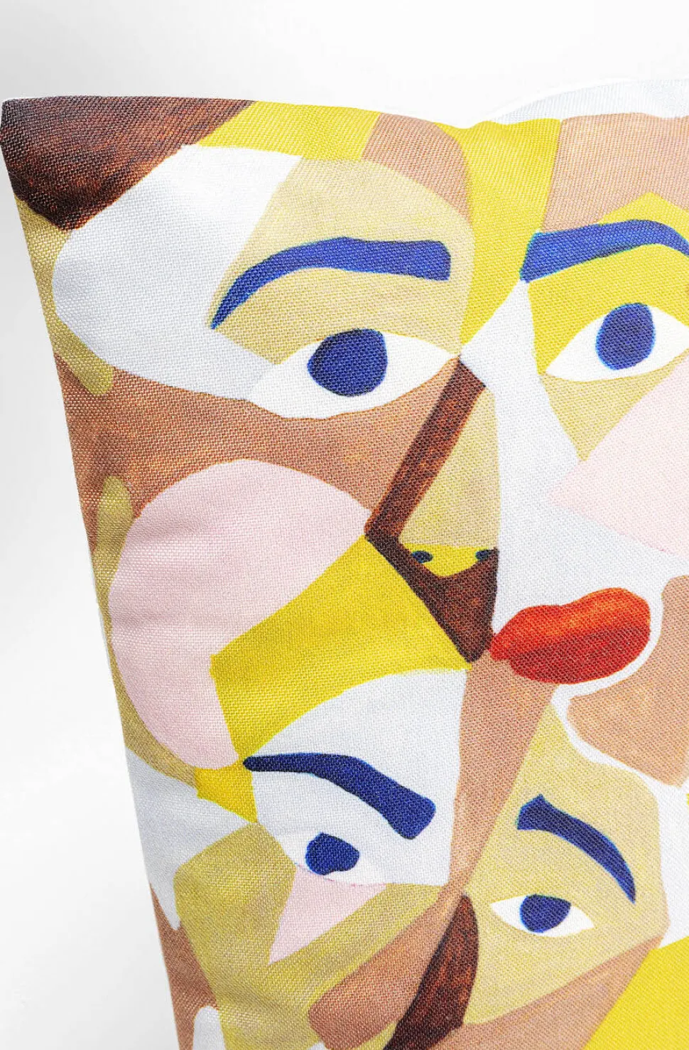 KARE Design Kussen Artistic Faces 45x45cm Shop