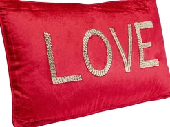 KARE Design Kussen Beads Love Red 36x60cm Best