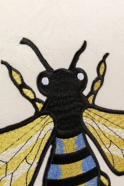KARE Design Kussen Bee Wit 45x45cm Hot