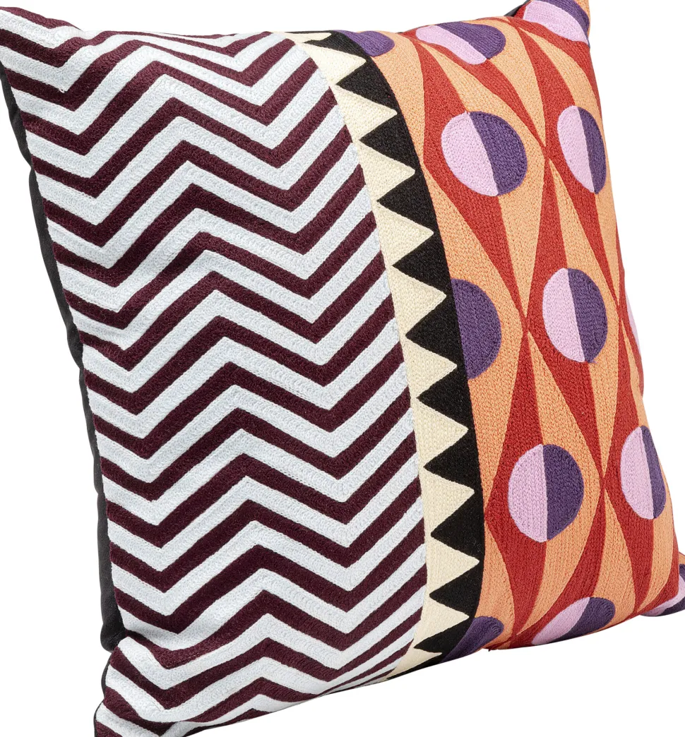 KARE Design Kussen Colour Block Circles 45x45cm Online