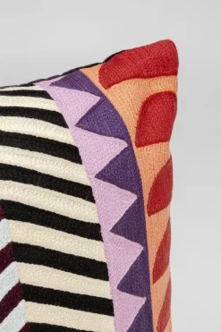 KARE Design Kussen Colour Block Zig Zag 45x45cm Flash Sale