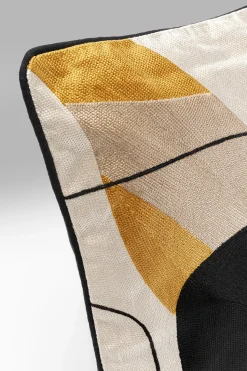 KARE Design Kussen Fields Yellow 60x40cm Store