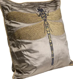 KARE Design Kussen Glitter Dragonfly Brown 40x40cm Shop