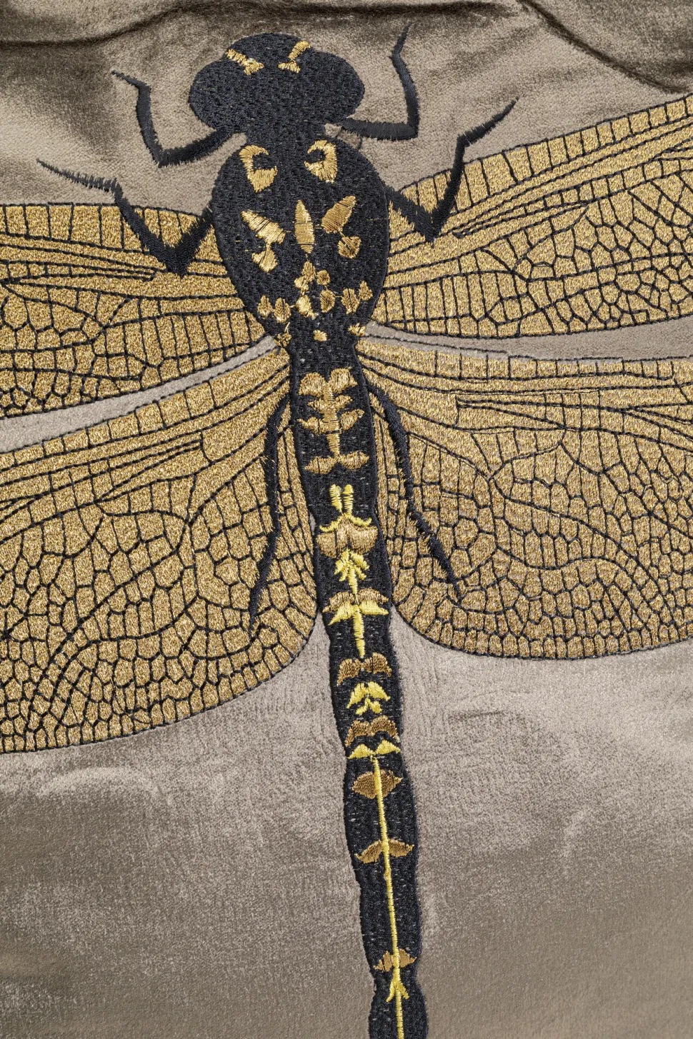 KARE Design Kussen Glitter Dragonfly Brown 40x40cm Shop