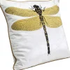 KARE Design Kussen Glitter Dragonfly White 40x40cm Hot