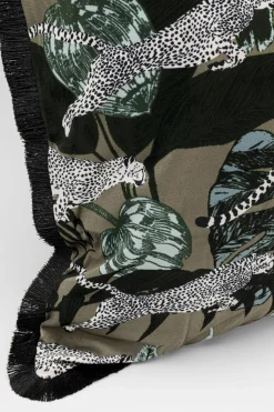 KARE Design Kussen Jungle Leafs 45x45cm Flash Sale