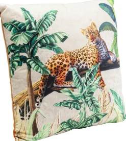 KARE Design Kussen Jungle Leopard 43x43cm Hot