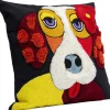 KARE Design Kussen Make Up Dog 45x45cm Clearance