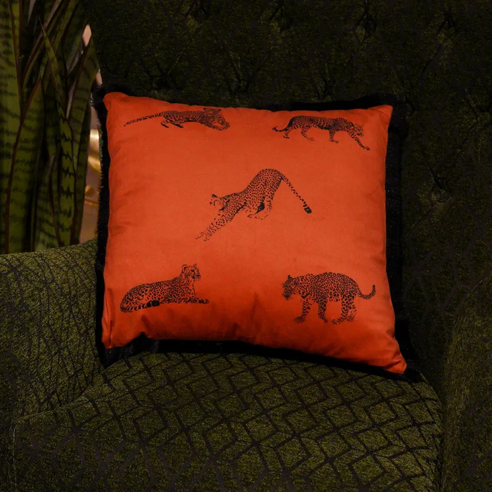 KARE Design Kussen Panter 45x45cm Online