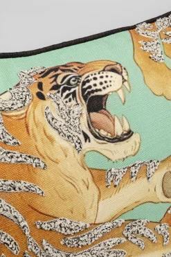 KARE Design Kussen Tiger Love Mint 45x45cm Discount